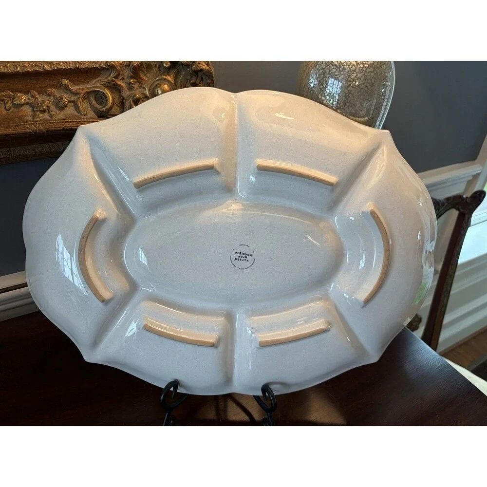 Deruta pottery antipasto